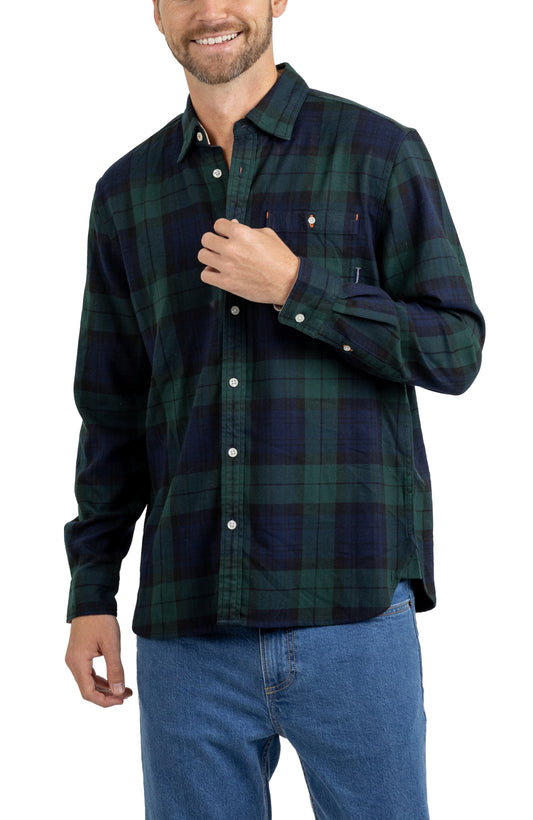 RF RALEIGH LUXURY TOUCH CLASSIC FIT PERFORMANCE L/S SHIRT