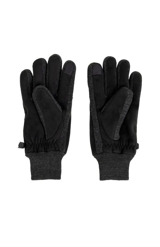 LUXE TOUCH FAUX SUEDE GLOVES